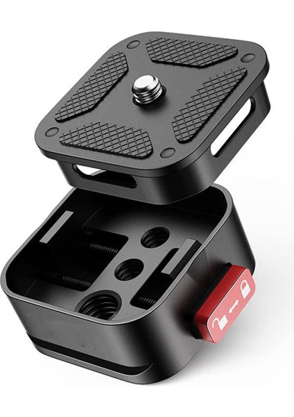 Evrensel Hızlı Serbest Bırakma Taşınabilir Stabilizatör Tripod Slayt Rayı Gopro Eylem Kamera Stand Ptz Hızlı Bırakma Baskı A (Yurt Dışından)