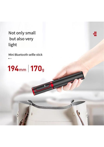 Selfie Stick Tripod Telefon Stand Tutucu Bluetooth ile Tripod Uzatılabilir Katlanabilir Monopod (Yurt Dışından) fiyatları