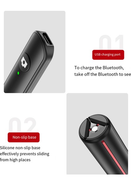 Selfie Stick Tripod Telefon Stand Tutucu Bluetooth ile Tripod Uzatılabilir Katlanabilir Monopod (Yurt Dışından) modelleri