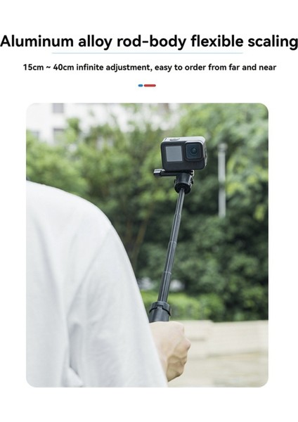 GOPRO13 Djı Osmo Actıon 5/4/3 Action Camera Aksesuarları Için Hızlı Bırak Selfie Stick Foldable Tripod (Yurt Dışından) fırsatları