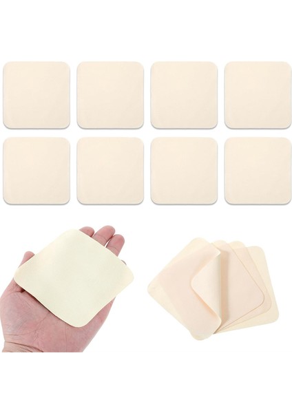 20 Adet Deri Süet Kumaş Süet Çömlek Aletleri 3,9 x 3,9 Inç (Yurt Dışından)