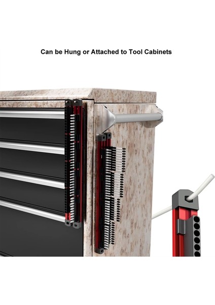 1/4 Altıgen Uç Düzenleyici, 40 Delikli Kayar Tornavida Ucu Rayı Tutucu (Yurt Dışından) fırsatları