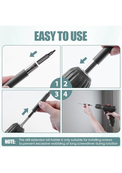 Adet Ölçeklenebilir Manyetik Vida Sürücüsü Kılavuzu Matkap Ucu Tutucu (Yurt Dışından) fiyatları