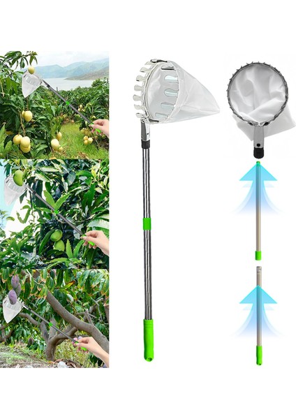 Saklama Çantalı Meyve Toplayıcı Direği Paslanmaz Çelik Meyve Toplayıcı (Yurt Dışından) fırsatları