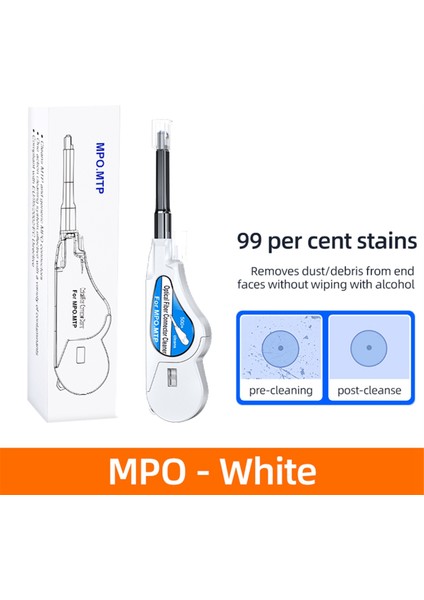 Mpo Fiber Optik Temizleme Kalemi Mpo Konnektör Temizleyici Beyaz (Yurt Dışından) fırsatları