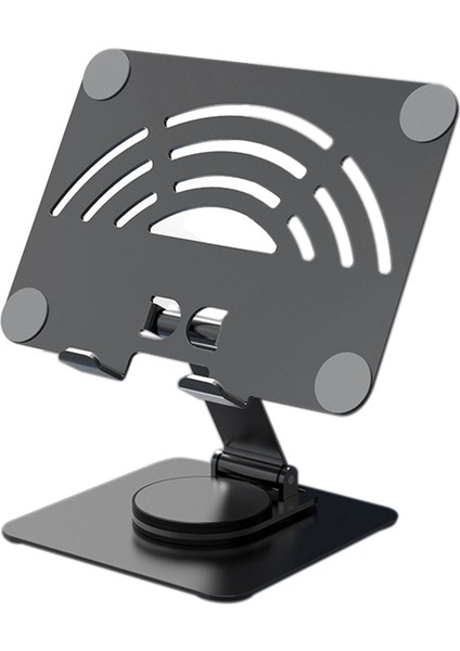 360 ° Dönen Tablet Stand Alüminyum Alaşım Karbon Çelik Masaüstü Tablet Tablet Telefon Stand 12,9 Inç Içinde (Yurt Dışından)