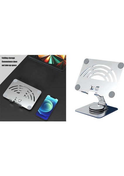 360 ° Dönen Tablet Stand Alüminyum Alaşım Karbon Çelik Masaüstü Tablet Tablet Telefon Stand 12,9 Inç Içinde (Yurt Dışından) modelleri