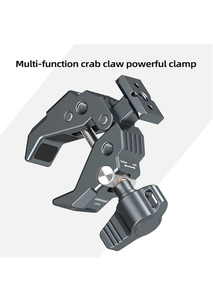 Dslr Kamera Için Nato Tabanlı Çok Işlevli Yengeç Pençesi Süper Kelepçe, Mikrofon LED Işıklarını Monitörler Için Güçlü Sabit Kelepçe -B (Yurt Dışından) fırsatları