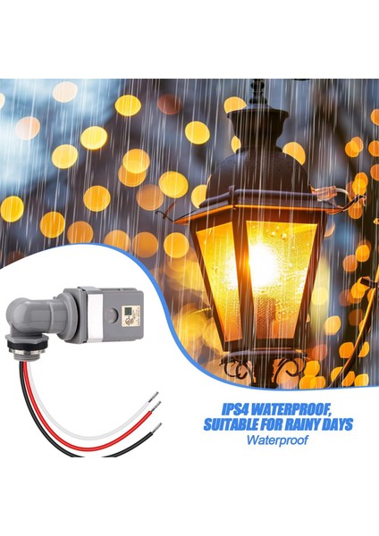 Paket Döner Montajlı Fotokontrol Dış Mekan Fotosel Sensörü, Saplı (Yurt Dışından) indirimleri