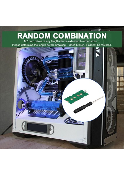 Sabit Sürücü Adaptör Plakası M.2 Ngff SSD Uzatma Rafı M.2 Nvme Uzatma Plakası 2230 Ila 2242 Braket 2230 Ila 2280 Adaptör (Yurt Dışından) indirimleri