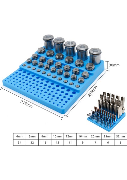 Çok Işlevli Matkap Tutucu 131 Delikli Alet Tutucu Kutusu Sarı (Yurt Dışından) fırsatları