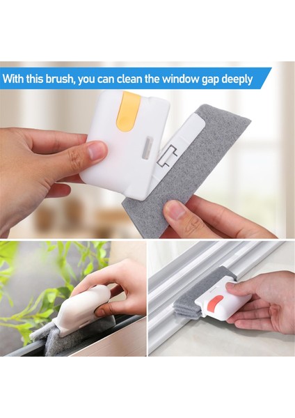 Pencere Ray Temizleme Seti, Pencere Oluk Temizleme Fırçası Aletleri (Yurt Dışından) indirimleri