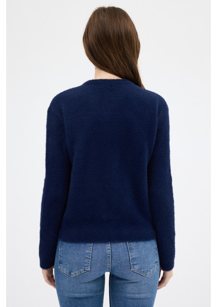 Laci Kadın Yumoş Dokulu Düğmeli Triko Hırka 2241