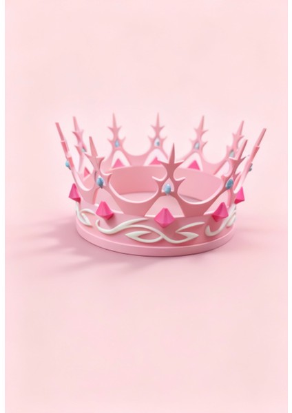 Doğum Günü Tacı - Renkli Prenses Taç (Çocuklar Için) modelleri