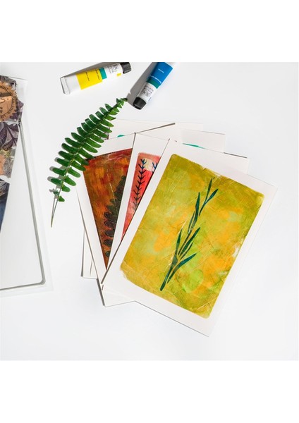 Jel Baskı Plakası Kiti, 8X10 Inç Jelatin Plaka, Baskı Kağıdı (Yurt Dışından) modelleri