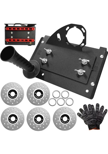 45 Derece Fayans Pah Kırma Aleti, Açı Taşlama Makinesi Standı Kesici Tutucu (Yurt Dışından)