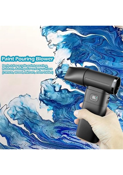 Boya Dökme Malzemeleri, Akülü Akrilik Boya Dökme Üfleyici (Yurt Dışından) modelleri