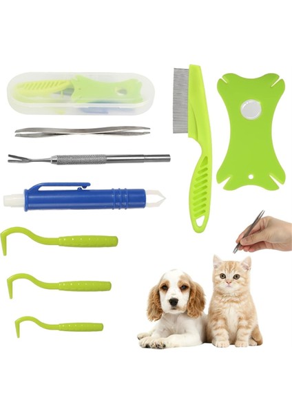 Parça Kene Çıkarma Aleti, Saklama Kutusu, Kene Cımbızı, Tarak (Yurt Dışından) modelleri