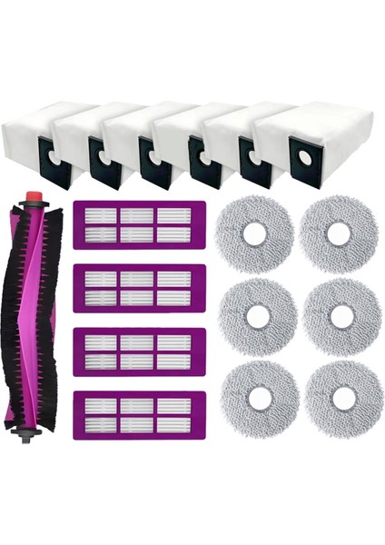 Eureka J15 Max Ultra Ana Fırça Hepa Filtre Paspas Bezi Toz Torbası Için (Yurt Dışından)