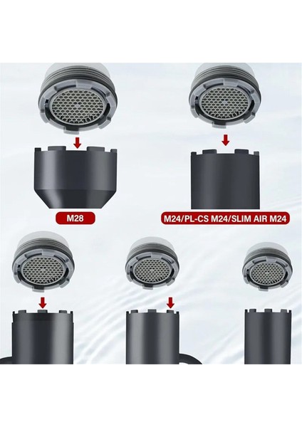 Tesisat Için 10'u 1 Arada Musluk Havalandırma Sökme Alet Seti (Yurt Dışından) fırsatları