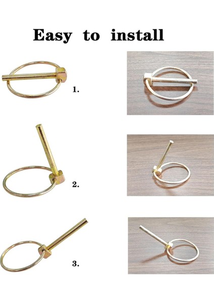 3/16 Inç Bağlantı Pimi, Bağlantı Pimi Ayırma Pimi, 20 Adet (Yurt Dışından) fiyatları