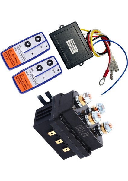 Vinç Rölesi 4450 Seti 2 Uzaktan Kumanda + Kontrol Ünitesi + Röle Seti (Yurt Dışından) fiyatları