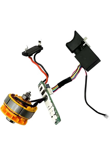 12 Dişli Fırçasız Elektrikli Matkap Montajı Motor Kontrol Kartı Anahtarı (Yurt Dışından)