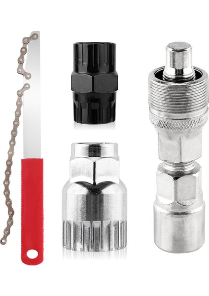 Parça Bisiklet Tamir Alet Takımı Serbest Tekerlek Kaset Kilit Halkası Krank Çektirme Aparatı (Yurt Dışından)