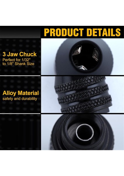 15 Parça Matkap Mandren Pens Pens Somun Seti Şaft Değiştirme Aleti (Yurt Dışından) modelleri