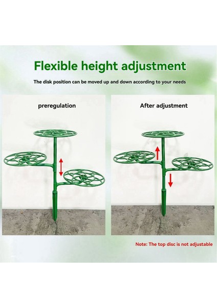 Ayçiçeği Çiçek Destek Standı Üç Katmanlı Bitki Destek Rafı (Yurt Dışından) fırsatları