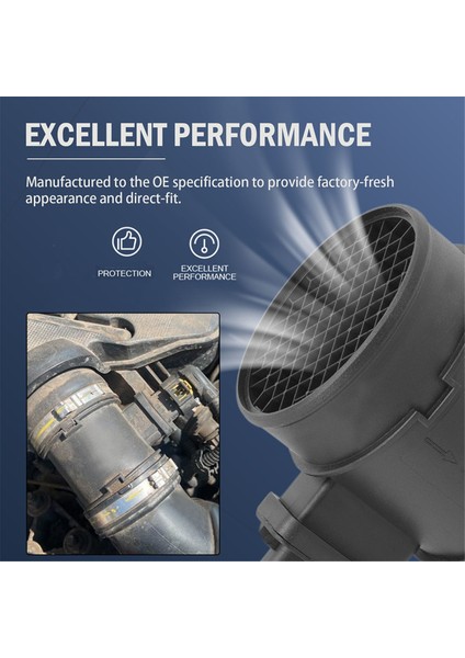 Hava Akış Sensörü Kütle Hava Akışı Maf Sensörü 0281006054 0281006055 (Yurt Dışından) modelleri