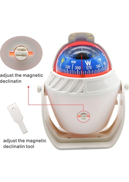 Tekne Pusulası Profesyonel Deniz Pusulaları Navigasyon Araçları (Yurt Dışından) fiyatları