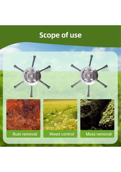 Evrensel Çelik Tel Kesme Başlığı, 6 Inç Çelik Tel Kesme Başlığı 3 Adet (Yurt Dışından) fırsatları