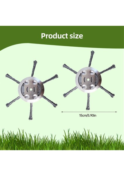 Evrensel Çelik Tel Kesme Başlığı, 6 Inç Çelik Tel Kesme Başlığı 3 Adet (Yurt Dışından) indirimleri