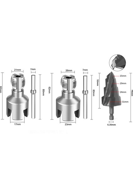 Su Borusu Diş Açma Aleti Ppr/pvc Iç Diş Dış (Yurt Dışından) fiyatları