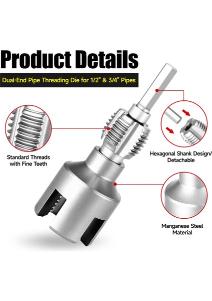 Su Borusu Diş Açma Aleti Ppr/pvc Iç Diş Dış (Yurt Dışından) fırsatları