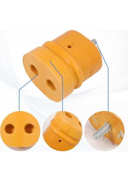 Ford Arka Yaprak Yaylı Tampon Için 2 Adet Saplamalı 8C3Z-4730-F (Yurt Dışından) modelleri