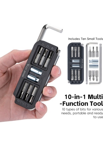 West Bıkıng 10'u 1 Arada Taşınabilir Bisiklet Tamir Alet Seti (Yurt Dışından) fiyatları
