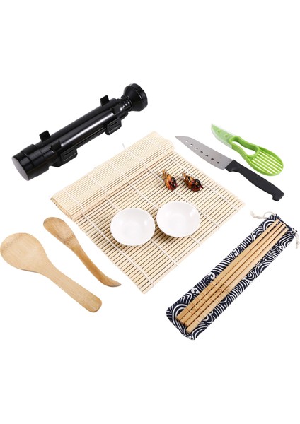 Suşi Yapım Seti Japon Yemekleri Yapım Aracı Suşi Kalıbı Mutfak Aletleri (Yurt Dışından) fiyatları