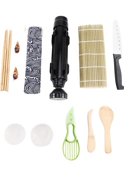 Suşi Yapım Seti Japon Yemekleri Yapım Aracı Suşi Kalıbı Mutfak Aletleri (Yurt Dışından) modelleri