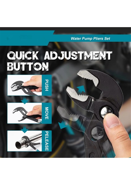 10 Inç Su Pompası Pensesi Ayarlanabilir Hızlı Çıkarma Düğmesi (Yurt Dışından) indirimleri