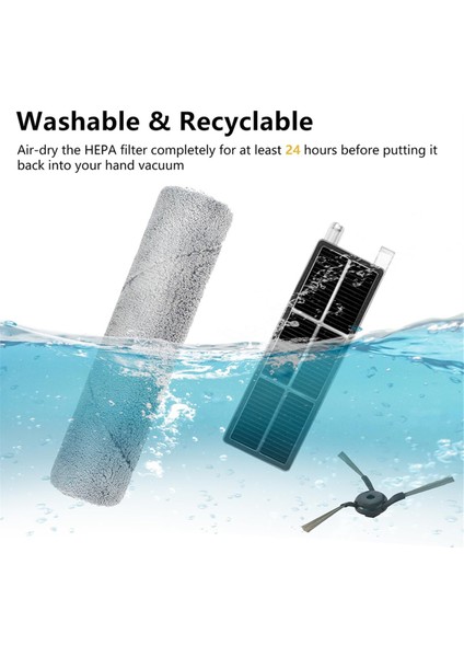 Mova Z50 Ultra / Mova Z5 Pro / Mova Z5 Elektrikli Süpürge Yedek Parçaları (Yurt Dışından) modelleri