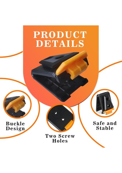 Abs Bel Tokası Hızlı Bağlantı Uyumlu Bel Çantası Klipsi (Yurt Dışından) modelleri