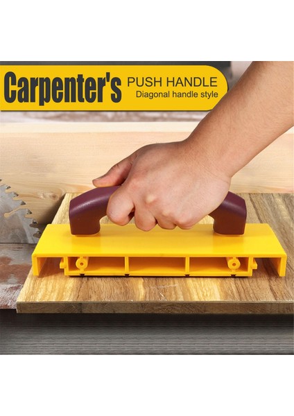 Marangoz Güvenliği Plastik Itme Saplı Çapraz Stil Ahşap Testere Itme (Yurt Dışından) fırsatları