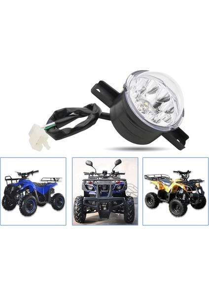4pcs 12V LED Atv Ön Far 125CC 150CC 250CC 300CC 300CC Farlar Çin Taotao Jcl Baja Yamoto Kazuma Roketa (Yurt Dışından) modelleri