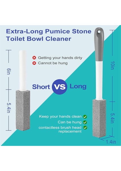 Saplı 4 Adet Tuvalet Ponza Taşı, Ponza Taşı Tuvalet Temizleyici (Yurt Dışından) fırsatları