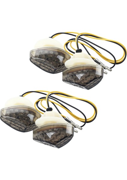 4 x 15 LED Göz Kırpma Motosiklet Göstergesi Lamba Honda Cbr Için Sarı 600 Rr Yeni (Yurt Dışından)