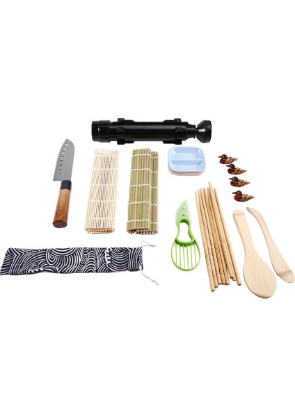 Suşi Yapım Seti Japon Yemekleri Yapım Aracı Suşi Kalıbı Mutfak Aletleri B (Yurt Dışından) fiyatları