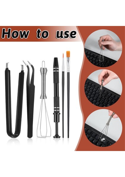 Klavye Çıkarma Alet Seti, Tuş Takımı Çıkarıcı, Anahtar Çıkarıcı (Yurt Dışından) modelleri