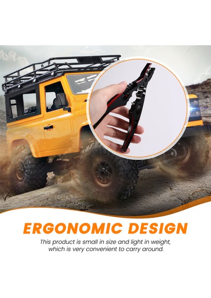 Profesyonel Çok Amaçlı Alet Metal Kelepçeli Şok Pensesi Siyah+Kırmızı (Yurt Dışından) indirimleri